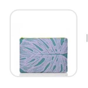 ALOHA Collection Mid Pouch in Deliciosa Ube/Tide print